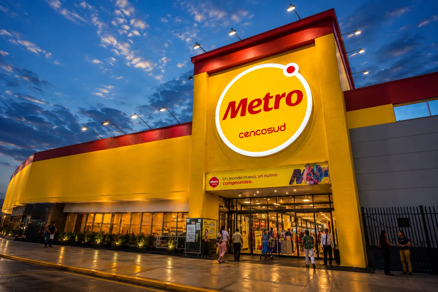 Proyecto comercial Metro